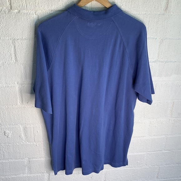 Bobby Jones Players Blue Polo Cotton Shirt sz L - Picture 6 of 7